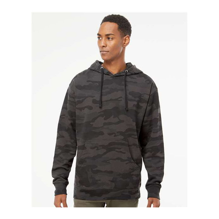 Hoodie Mi-Léger Style Chasse et Pêche (nsp50) - 80% Coton 20% Polyester | 7 Couleurs