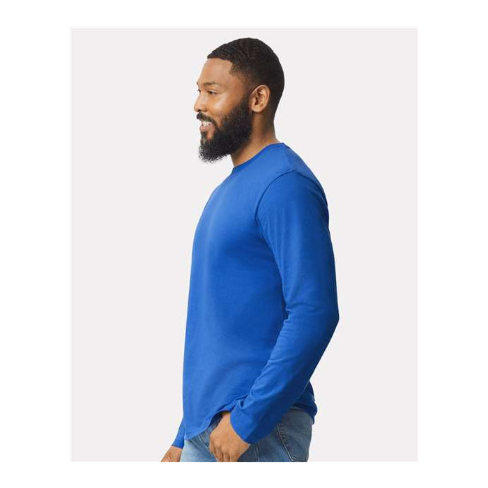 T-shirt Manches Longues Ultra Doux Coton 100% (nsp17) - Coupe Semi-Ajustée | 8 Couleurs