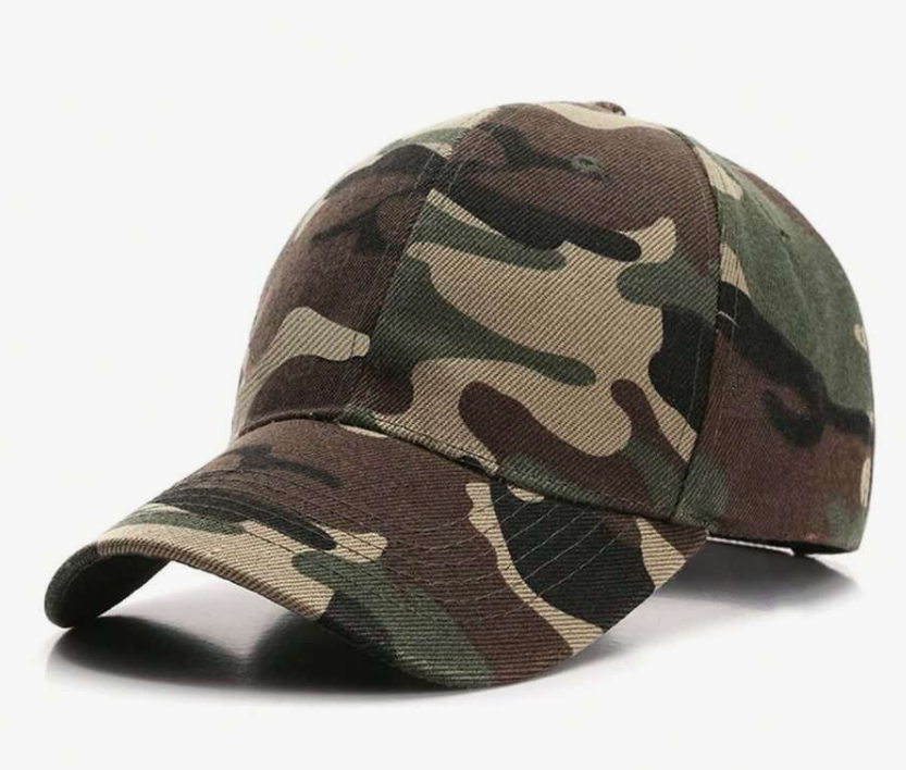Casquette Camouflage Polyester Ajustable Velcro (nsp 44) - Motif Camo Tactique