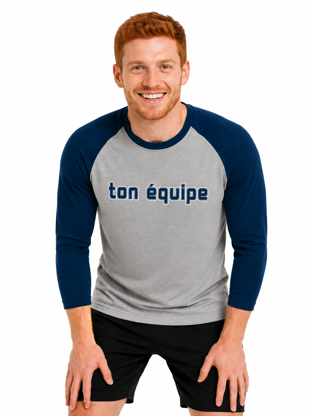 T-shirt manches 3/4 sport Unisexe (nsp30) - Tissu Artiflex Évacuation Humidité | 11 couleurs