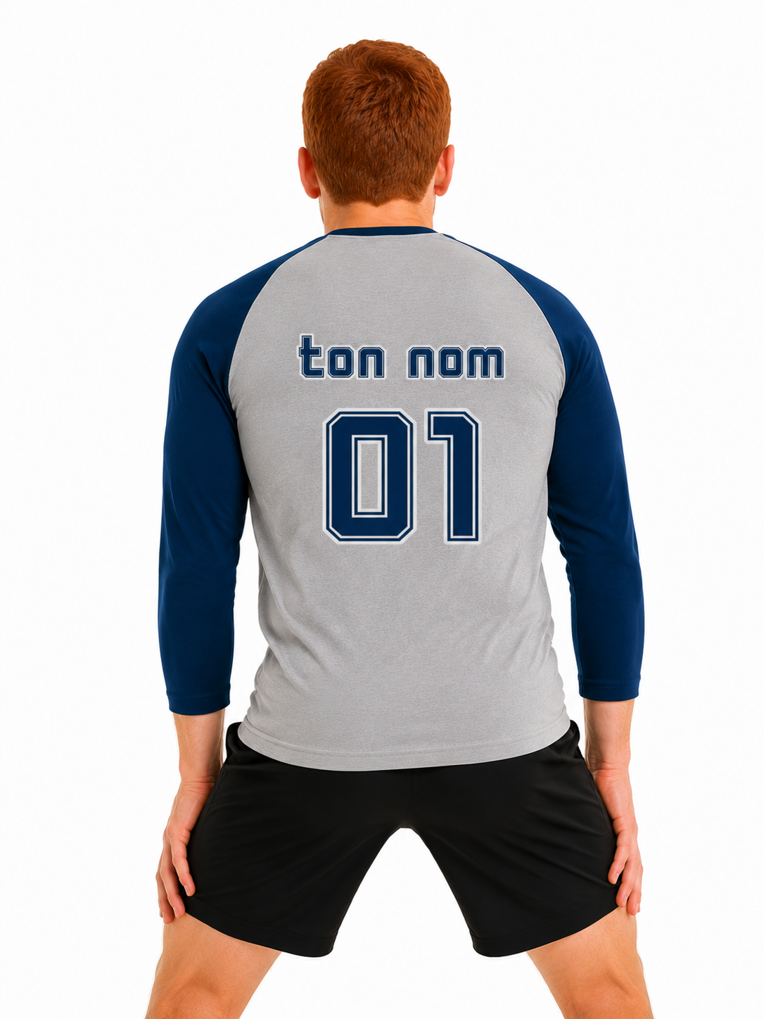 T-shirt manches 3/4 sport Unisexe (nsp30) - Tissu Artiflex Évacuation Humidité | 11 couleurs
