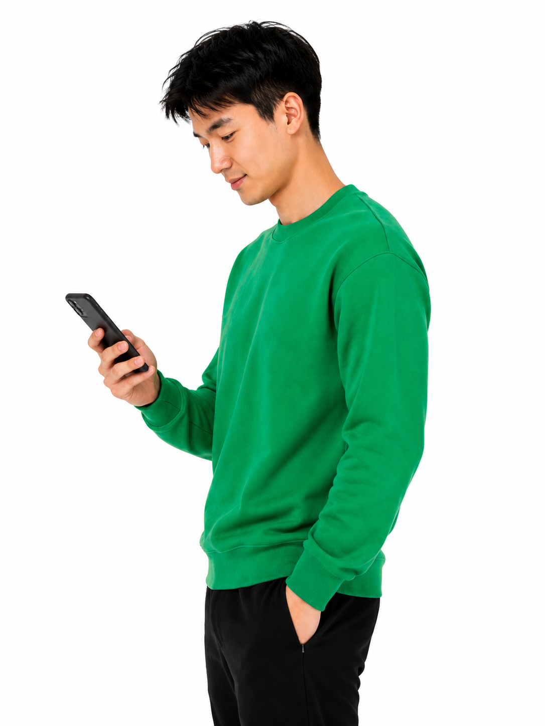 Crewneck 50/50 Coton/Polyester (nsp21) | 36 Couleurs