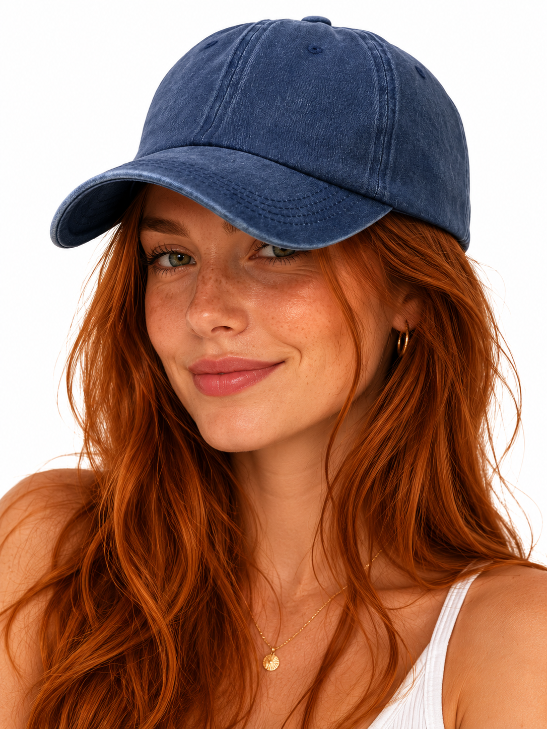 Casquette Délavée Ajustable (nsp43) - Style Vintage 100% Polyester | 8 Couleurs