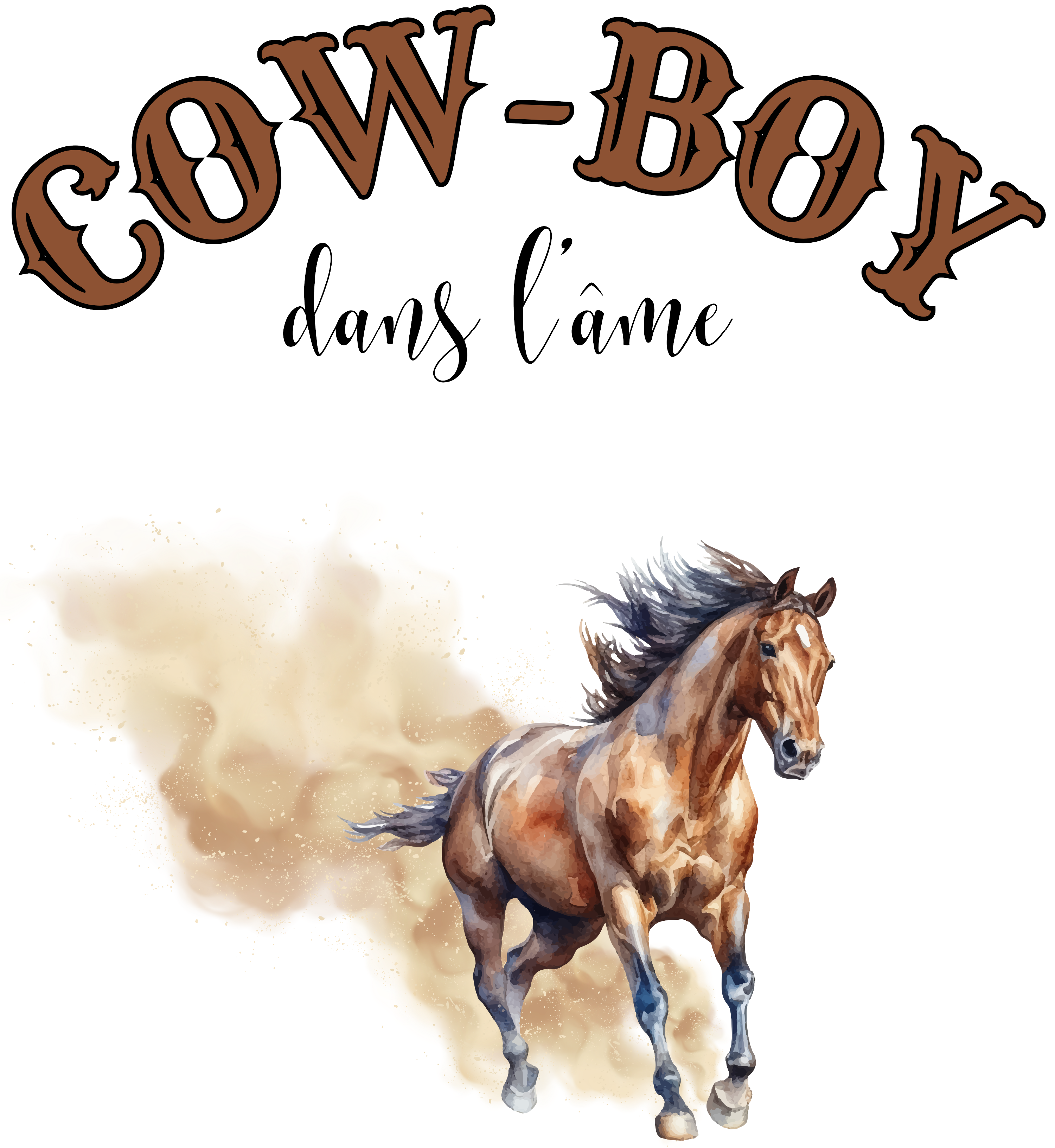 DTF Country - Style Western et Motifs Équestres