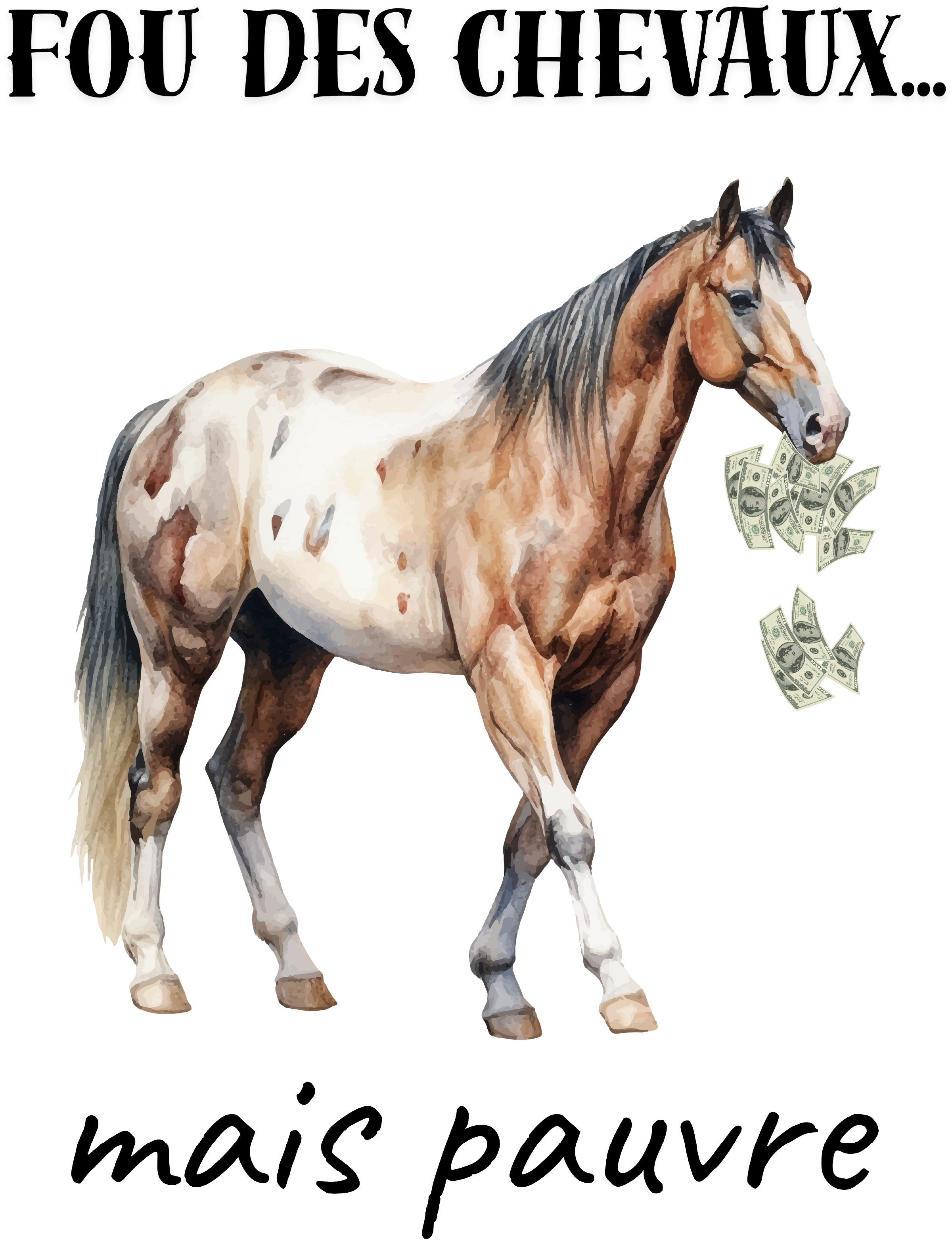 DTF Country - Style Western et Motifs Équestres