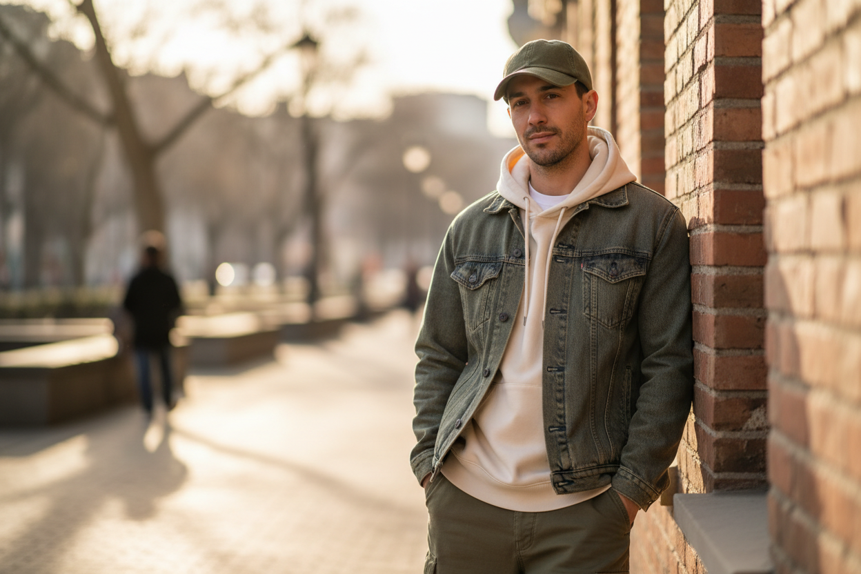 Casquette Délavée Unie - Style Homme