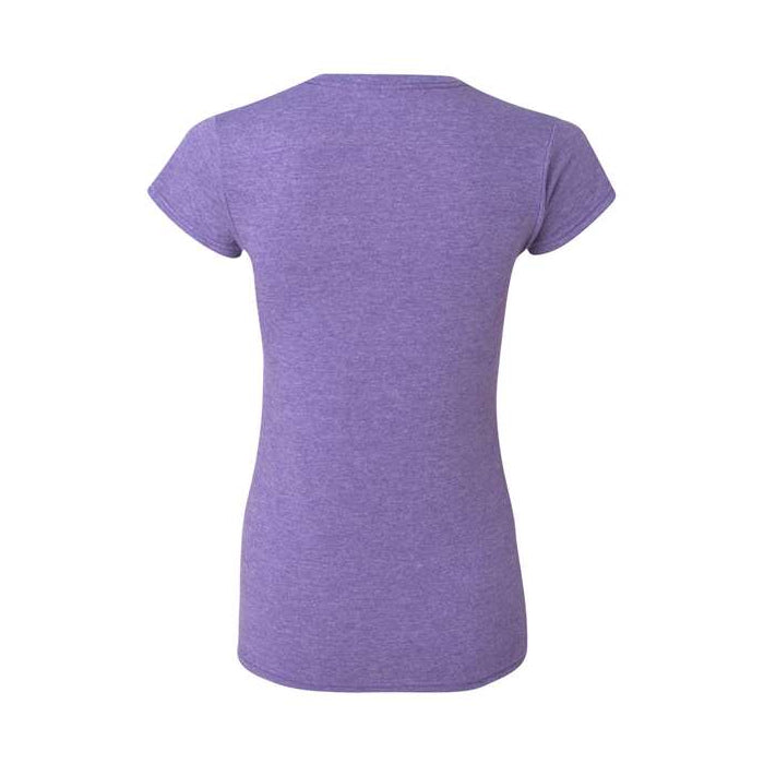 T-shirt femme ultra doux coton violet cendré
