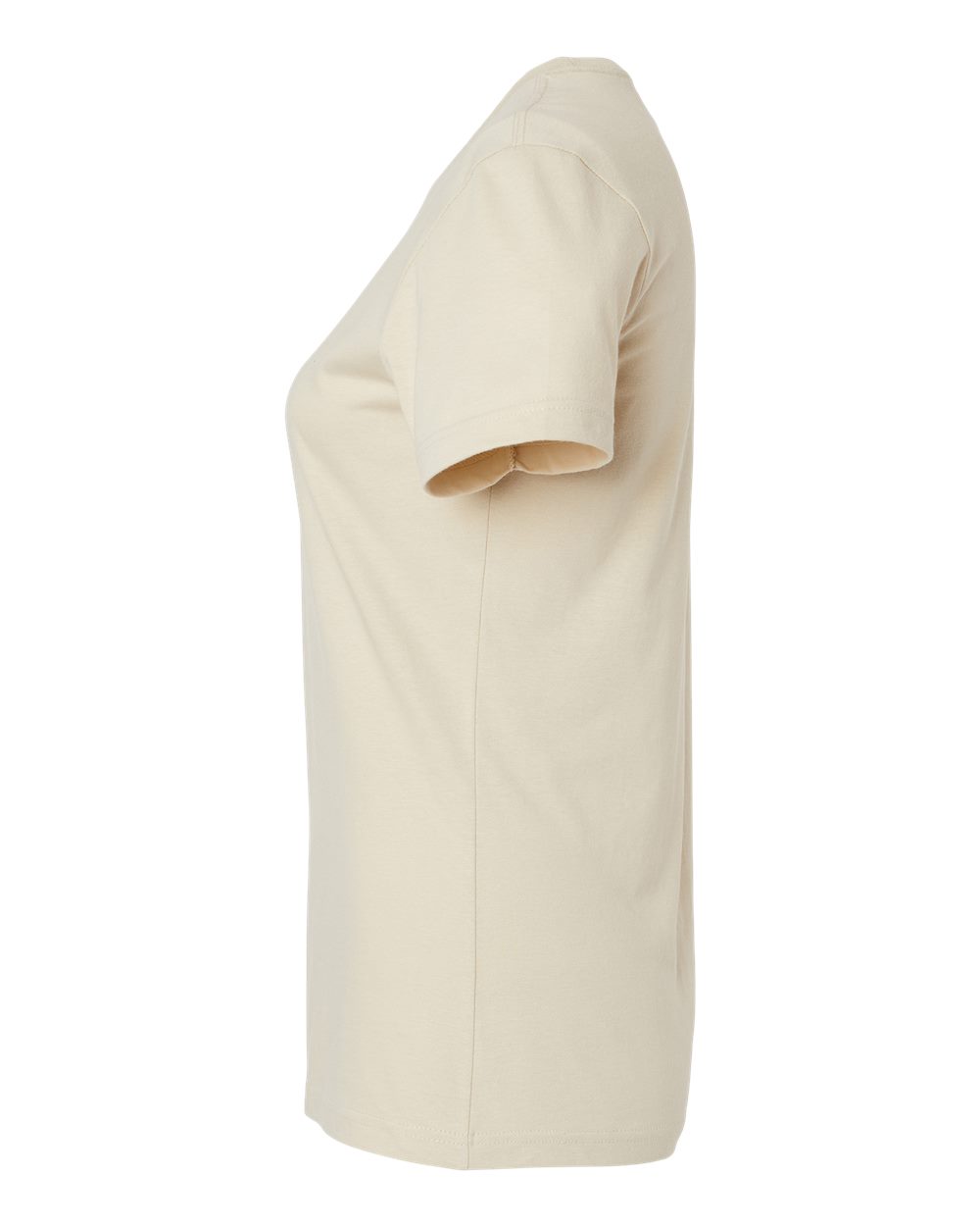 T-shirt femme ultra doux coton sable