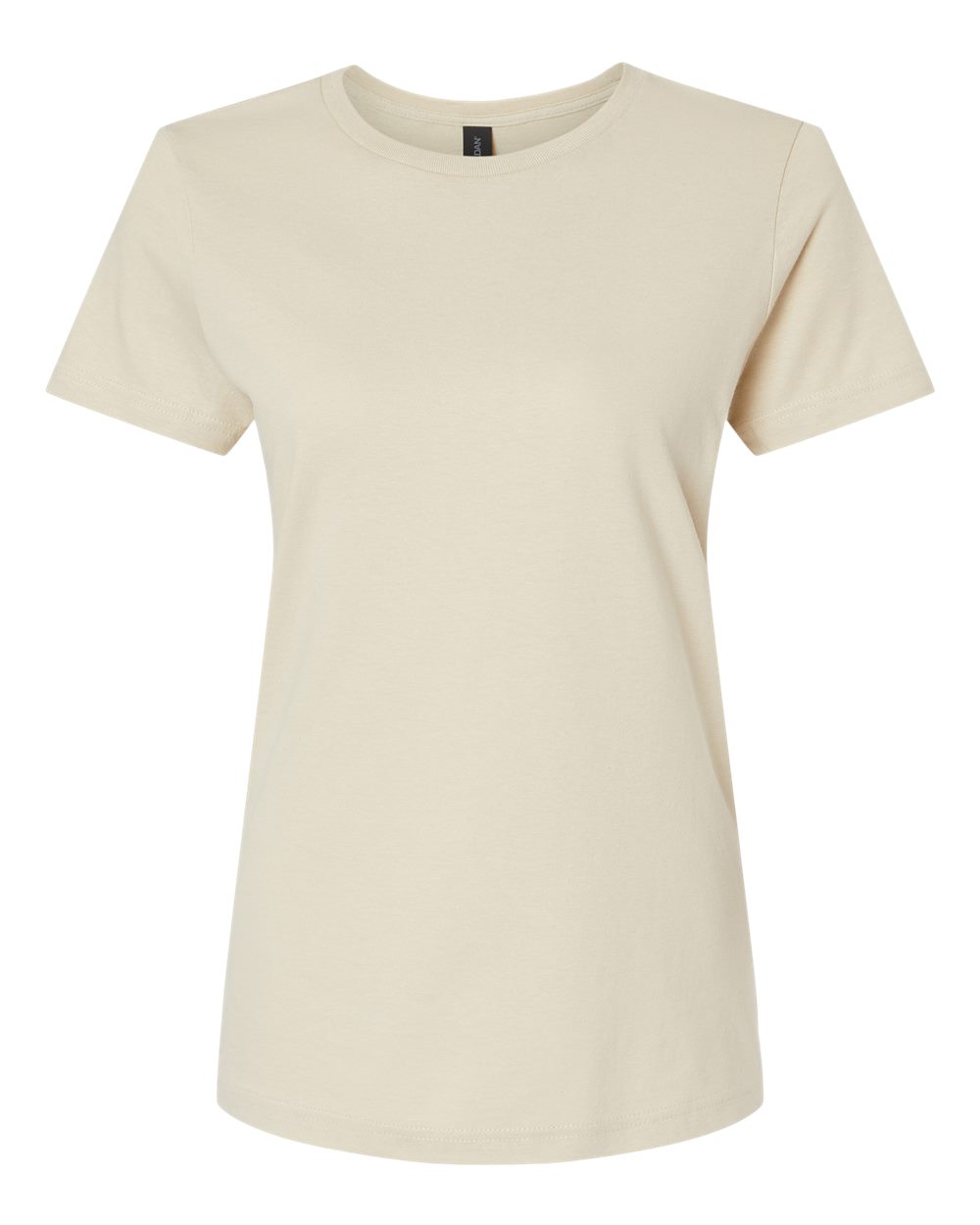 T-shirt femme ultra doux coton sable