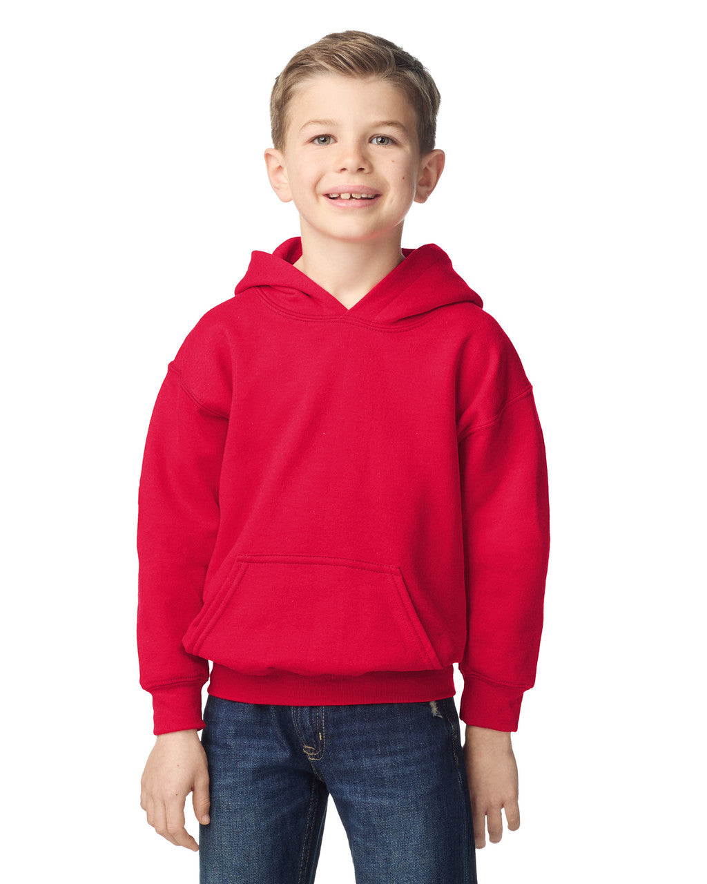 Hoodie Enfant 50/50 Coton/Polyester (nsp14)- Capuche Poche Kangourou | 18 Couleurs
