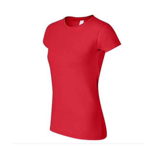 T-shirt femme ultra doux coton rouge