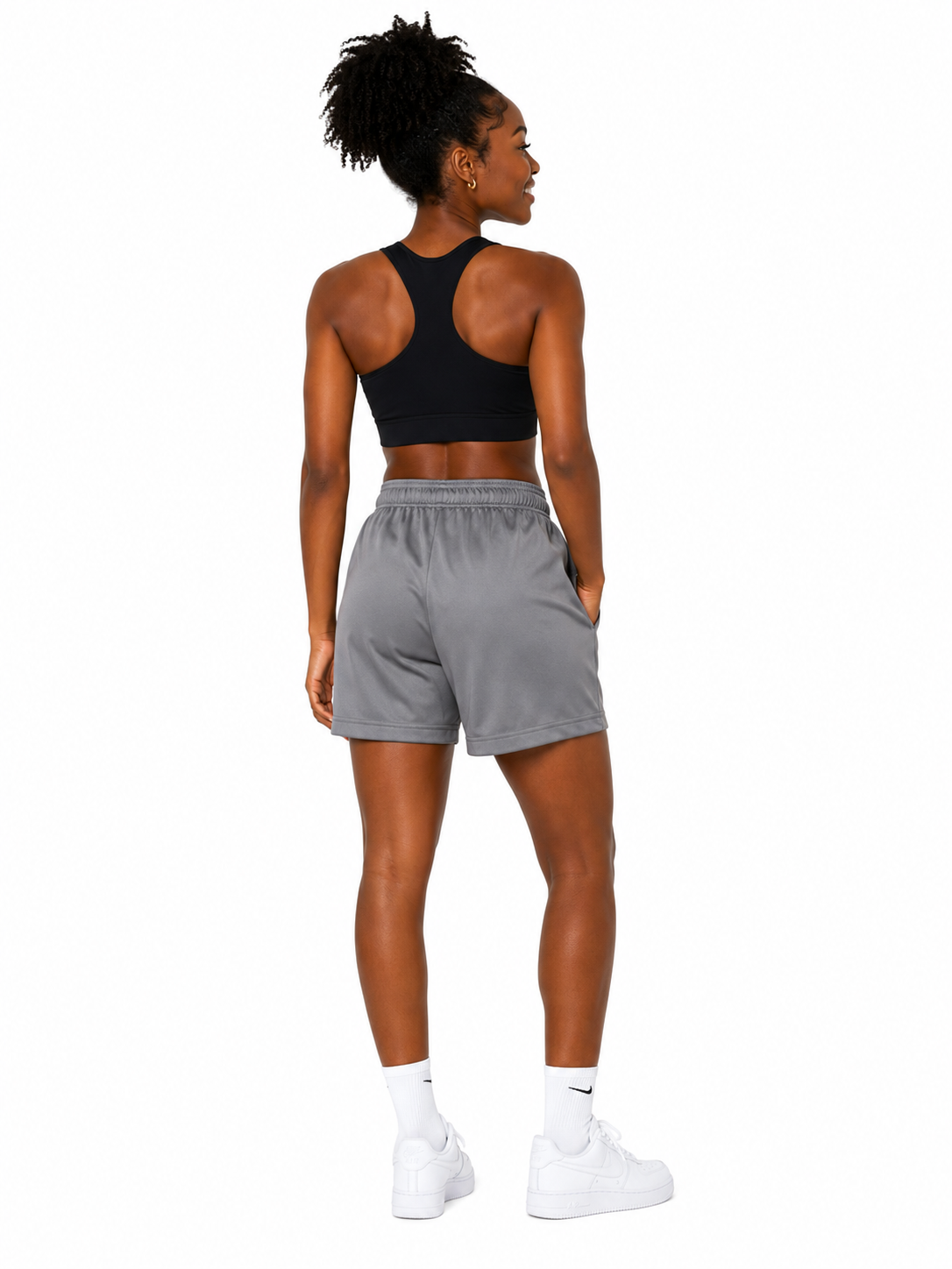 Short performance en polyester pour femme (nsp09) | 5 couleurs