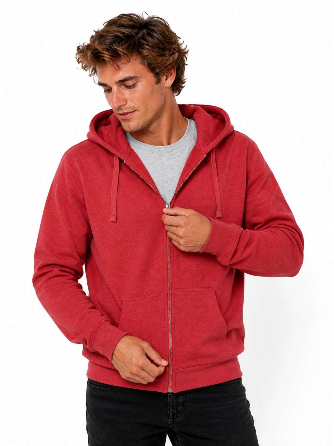 Hoodie Full Zip Premium (nsp24) - 50% Coton Peigné et Polyester | 9 couleurs