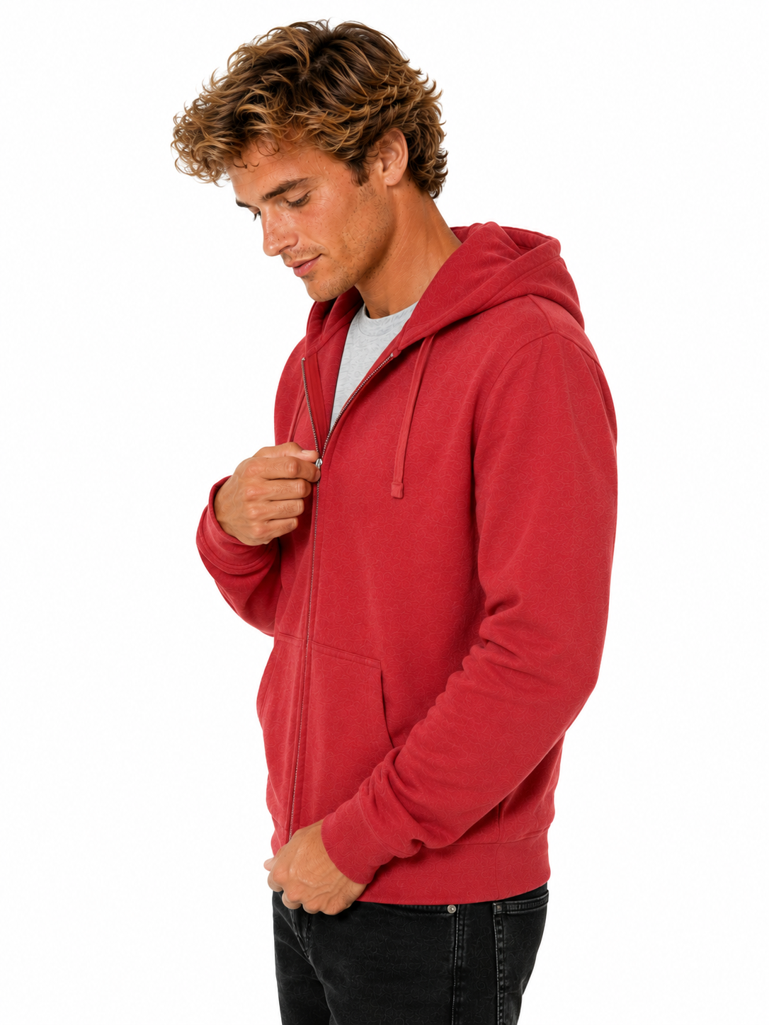 Hoodie Full Zip Premium (nsp24) - 50% Coton Peigné et Polyester | 9 couleurs
