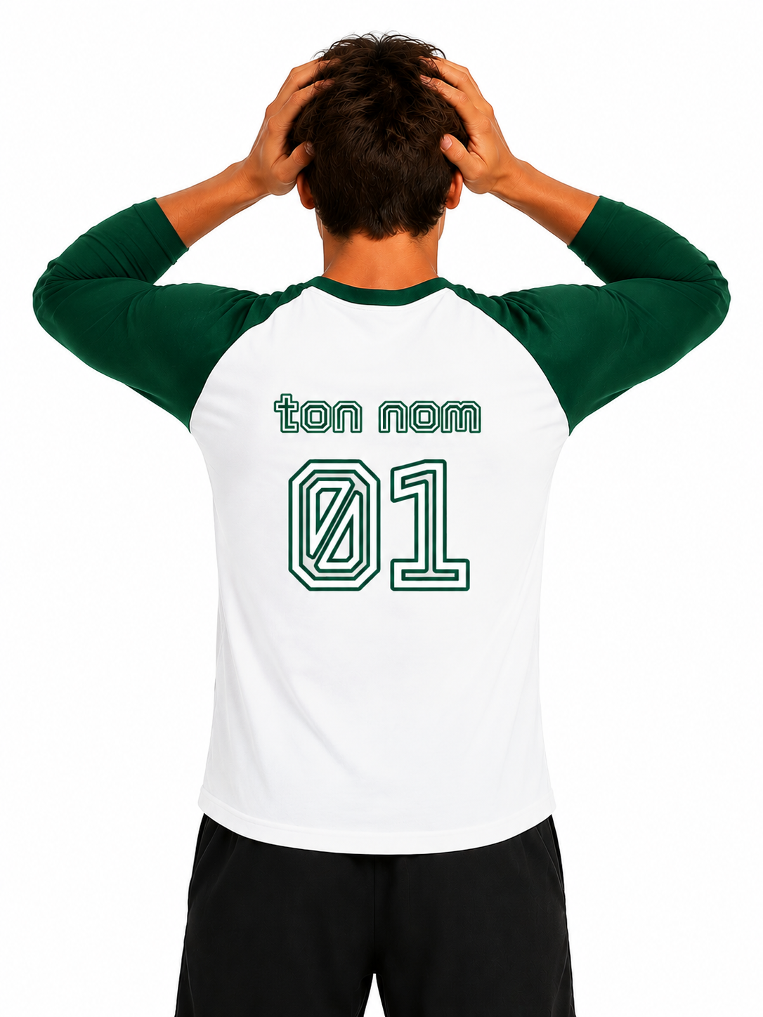T-shirt Sport Performance Jeune Unisexe (nsp31) - Tissu Artiflex Manches 3/4 | 12 Couleurs