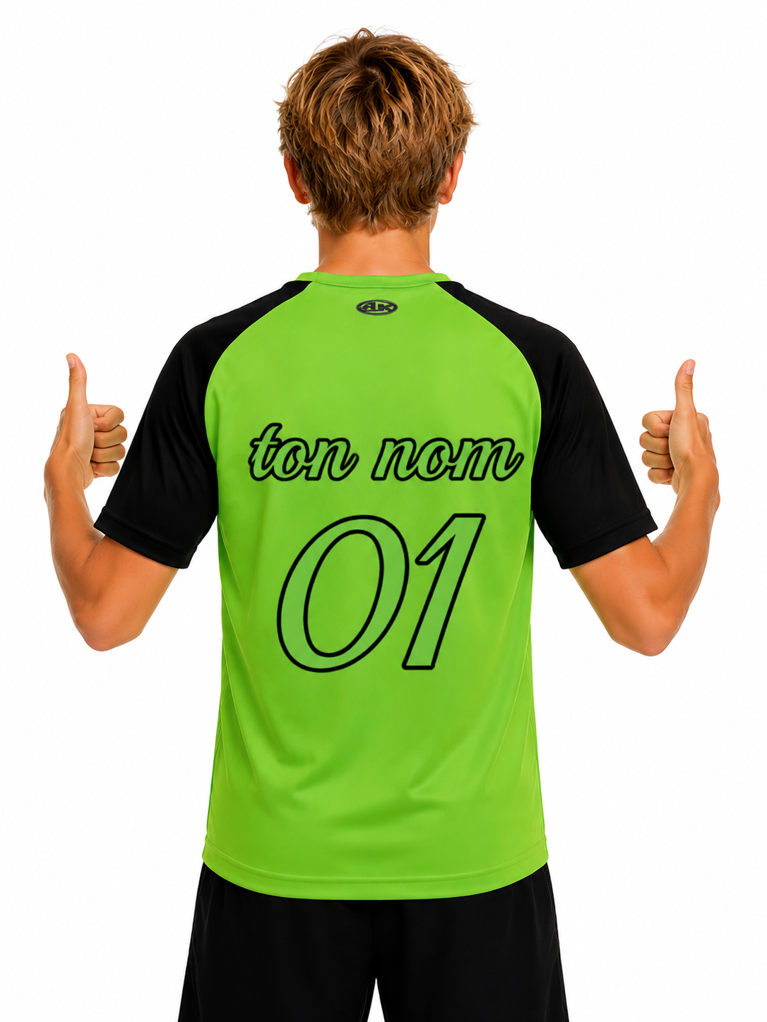 T-shirt Sport Performance Col en V pour Jeune Unisexe (nsp32) - Évacuation Humidité | 24 Couleurs