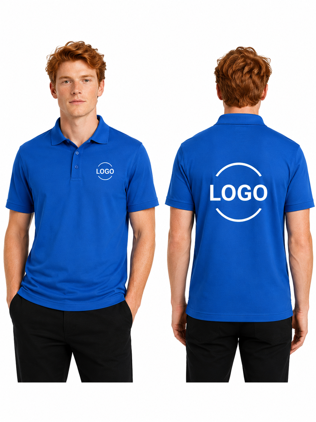 Polo Ultra Doux pour Homme (nsp23-C) Combo