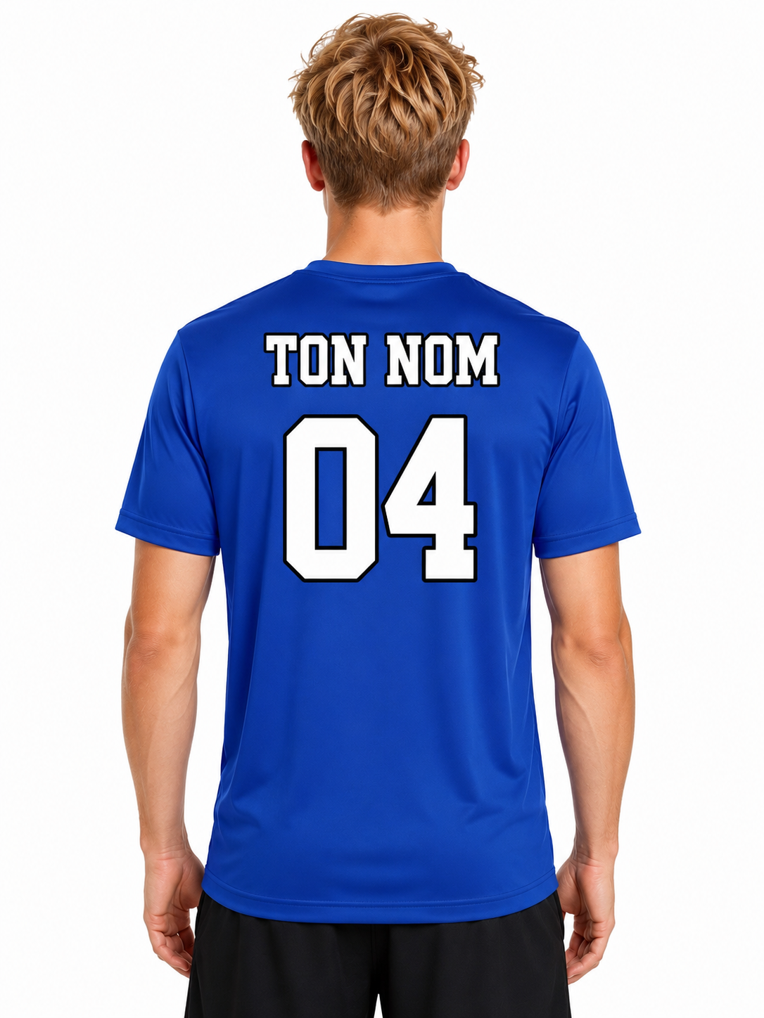 T-shirt Performance Homme Polyester (nsp34-S) - Évacuation Humidité & Protection UV 40 | 18 Couleurs
