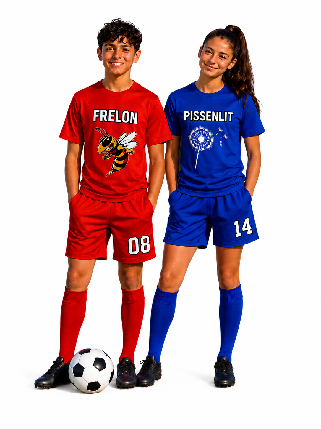 Short performance en polyester pour enfant unisexe (nsp16-S) | 5 couleurs