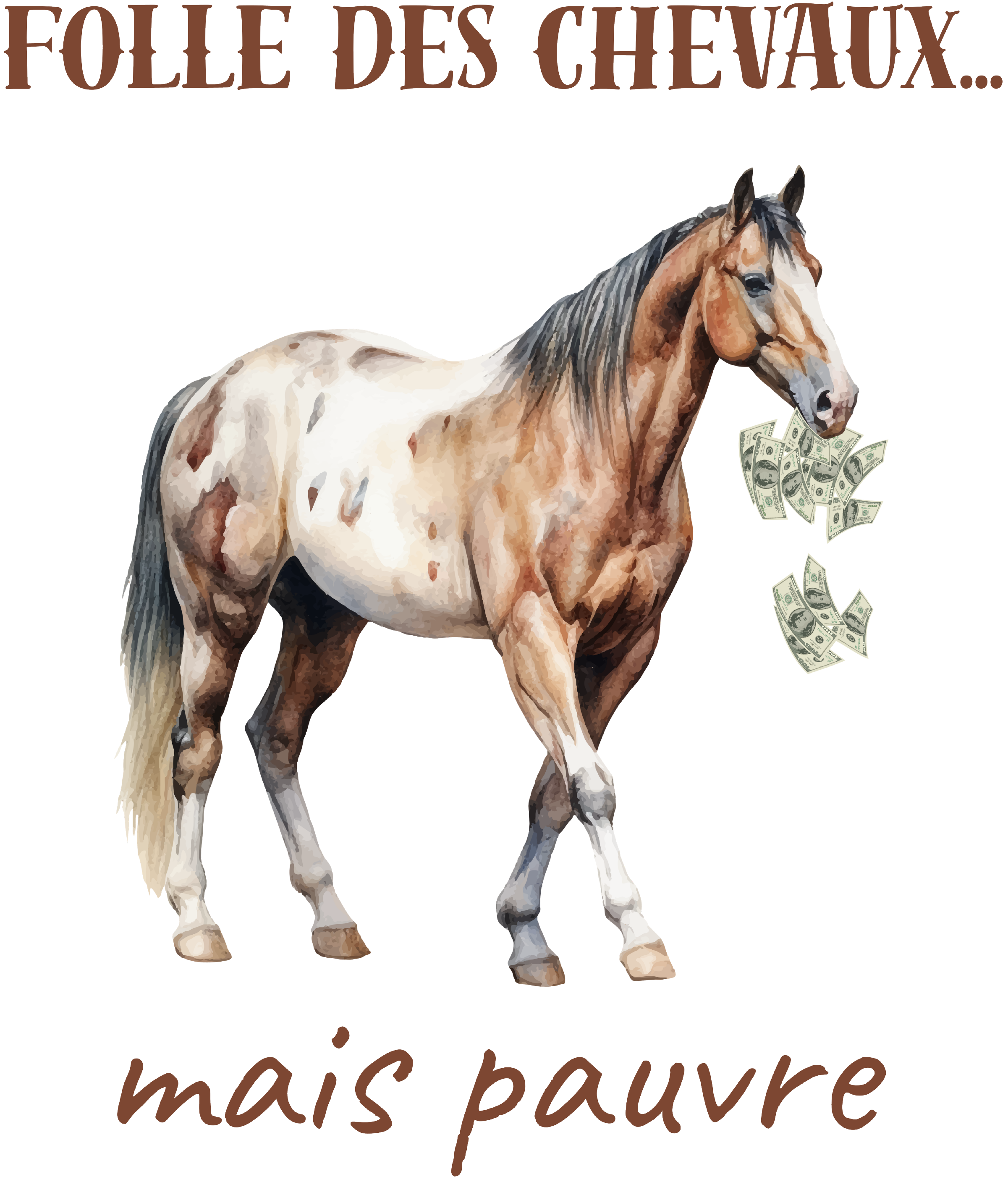 DTF Country - Style Western et Motifs Équestres