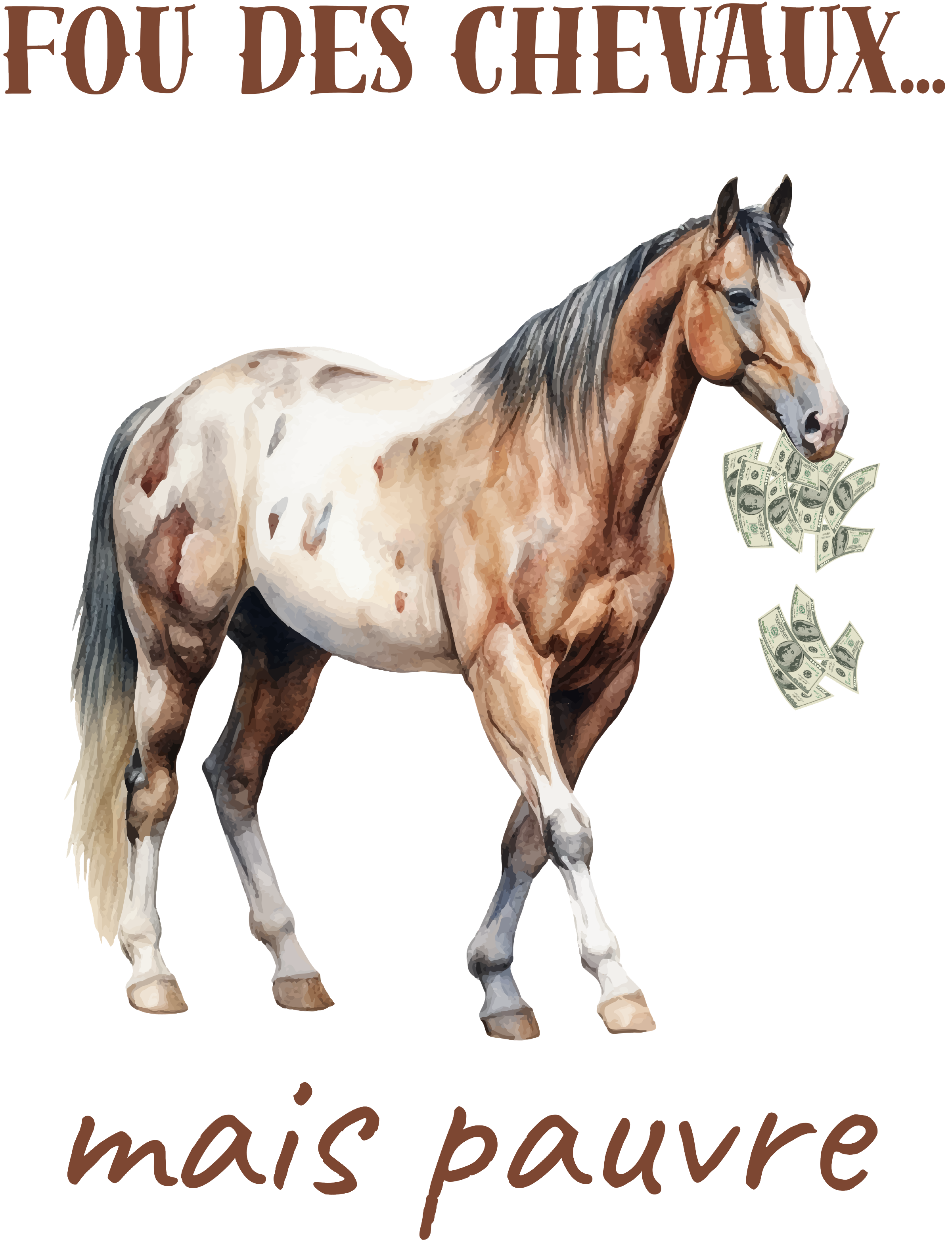 DTF Country - Style Western et Motifs Équestres