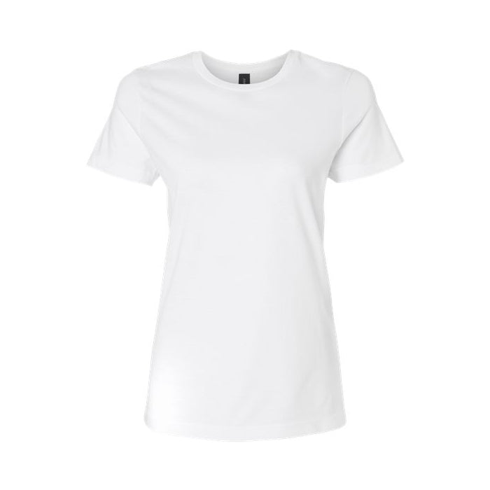 T-shirt femme ultra doux coton blanc