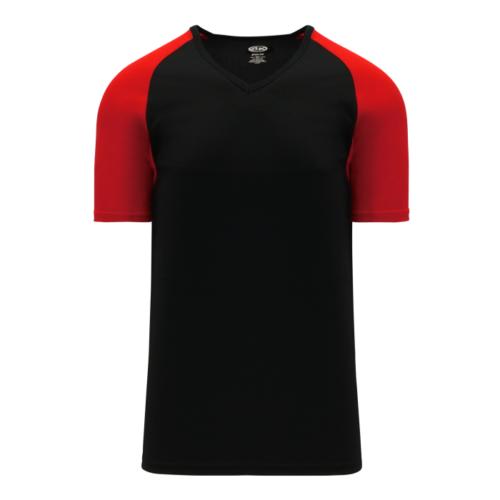 #couleur_noir / manches rouges