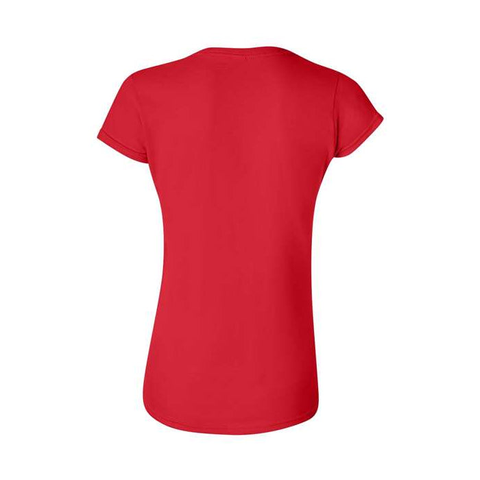 T-shirt femme ultra doux coton rouge