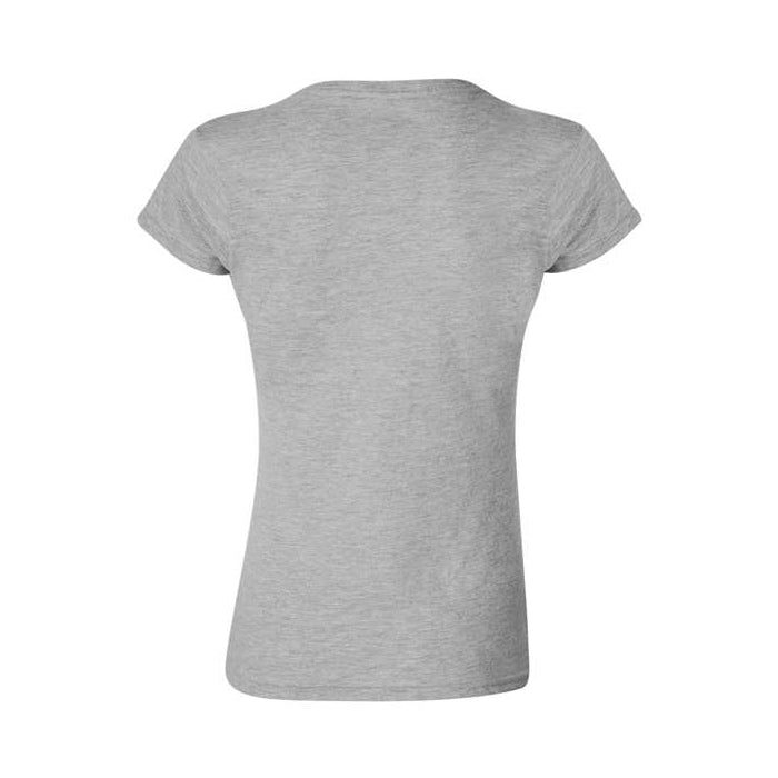 T-shirt femme ultra doux coton gris sport
