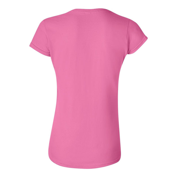 T-shirt femme ultra doux coton rose azalée